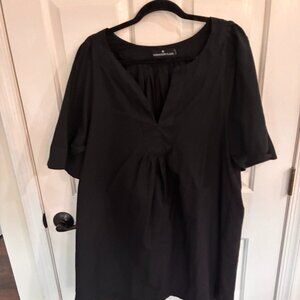 Tuckernuck Black Finley Flutter Sleeve Dress